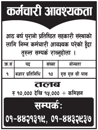 job in kathmandu