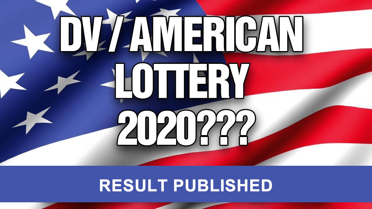 Dv lottery 2020 results