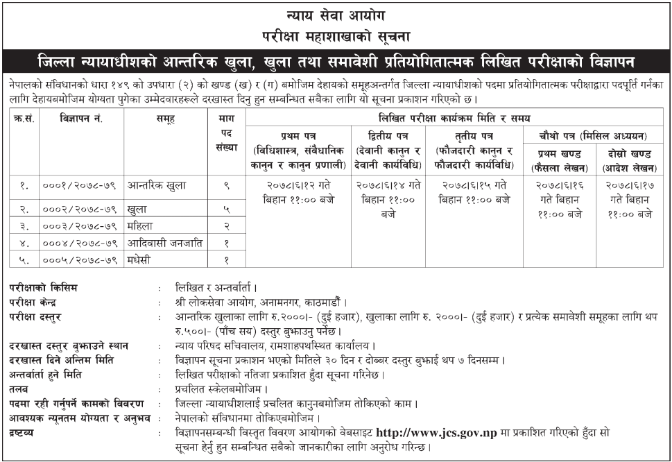 judicial-service-commission-job-vacancy-job-finder-in-nepal-nepali